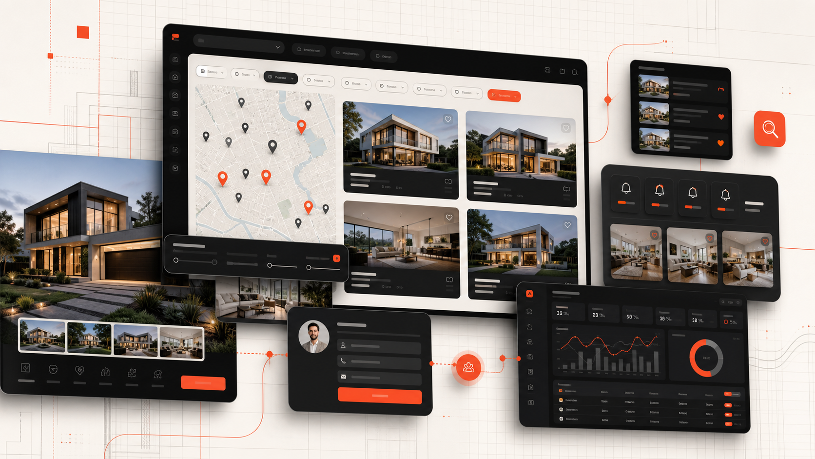 A property listing website should do more than display photographs and a contact number. - Criflet Real Estate Technology article visual